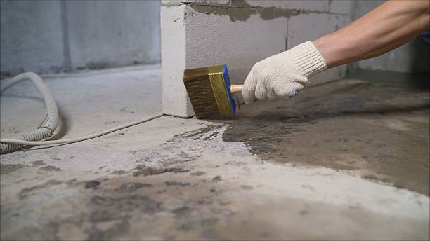 SJ Waterproofing Pros Waterproofing coverage map for Clay City, KY and surrounding area